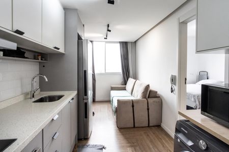 Apartamento à venda com 24m², 1 quarto e sem vaga Apartamento à venda com 24m², 1 quarto e sem vagaCozinha e Área de Serviço