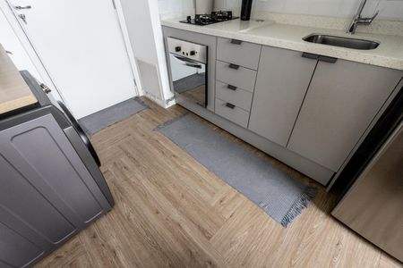 Apartamento à venda com 24m², 1 quarto e sem vaga Apartamento à venda com 24m², 1 quarto e sem vagaCozinha e Área de Serviço