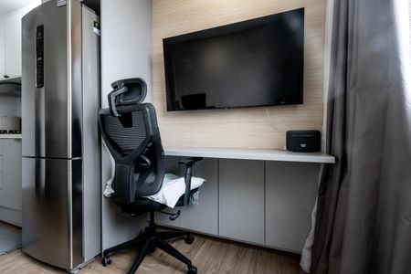 Apartamento à venda com 24m², 1 quarto e sem vaga Apartamento à venda com 24m², 1 quarto e sem vagaSala
