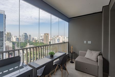 Apartamento para alugar com 24m², 1 quarto e sem vaga Apartamento para alugar com 24m², 1 quarto e sem vagaVaranda