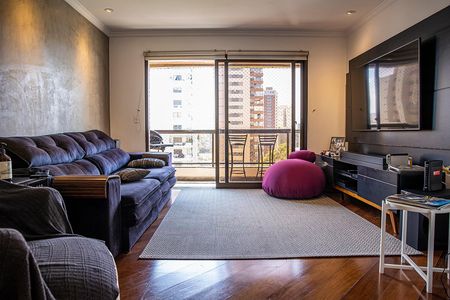 Sala de apartamento à venda com 3 quartos, 111m² em Campo Belo, São Paulo
