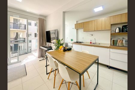 Sala de Jantar de apartamento para alugar com 1 quarto, 40m² em Vargem do Bom Jesus, Florianópolis