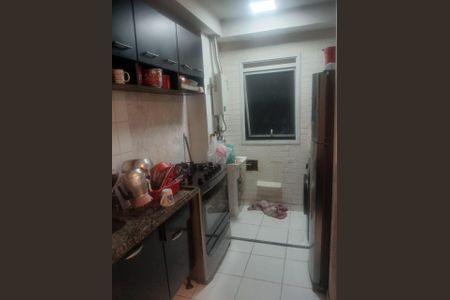 Cozinha de apartamento à venda com 2 quartos, 44m² em Jardim Boa Vista (Zona Oeste), Osasco