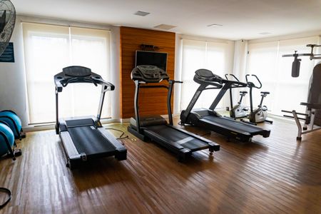 Apartamento à venda com 118m², 1 quarto e 2 vagasÁrea comum - Academia