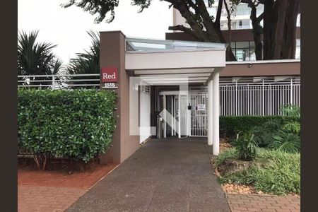 Studio para alugar com 36m², 1 quarto e 1 vagaFachada e portaria