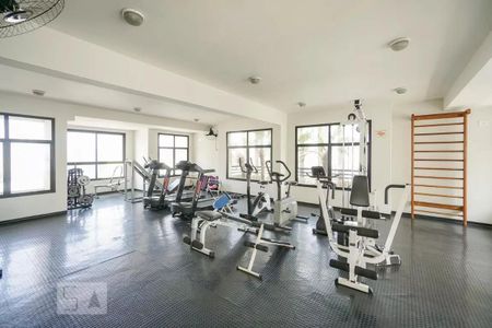 Apartamento para alugar com 41m², 1 quarto e 1 vaga Apartamento para alugar com 41m², 1 quarto e 1 vagaÁrea comum - Academia