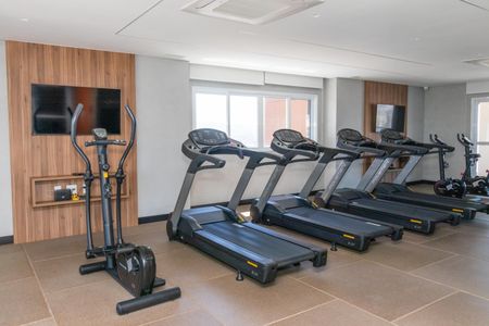 Apartamento à venda com 110m², 2 quartos e 2 vagas Apartamento à venda com 110m², 2 quartos e 2 vagasÁrea comum - Academia