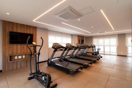 Apartamento à venda com 110m², 2 quartos e 2 vagas Apartamento à venda com 110m², 2 quartos e 2 vagasÁrea comum - Academia