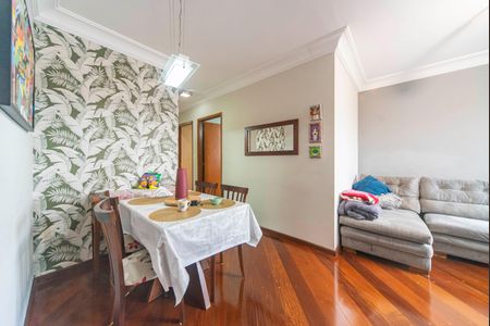 Sala de apartamento à venda com 3 quartos, 86m² em Campestre, Santo André