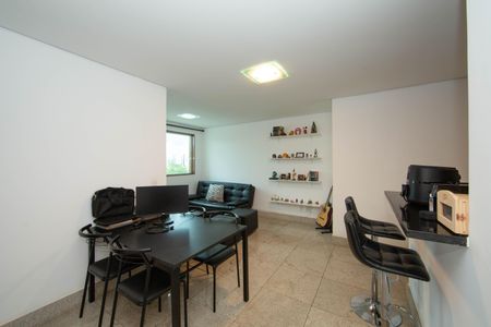 SALA de apartamento à venda com 2 quartos, 98m² em Belvedere, Belo Horizonte