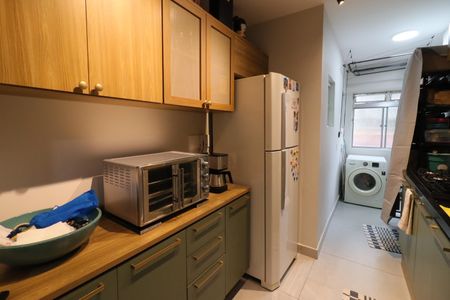 Apartamento à venda com 65m², 2 quartos e 1 vagaCozinha e Área de Serviço