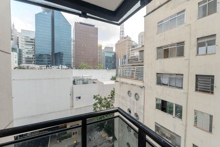 Sacada de apartamento à venda com 1 quarto, 48m² em Consolação, São Paulo