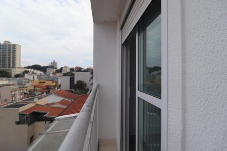 Varanda Quarto 1 suíte de apartamento à venda com 2 quartos, 104m² em Vila Alice, Santo André