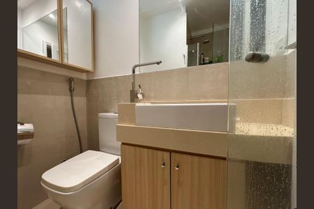 Apartamento à venda com 75m², 1 quarto e sem vagaBanheiro social