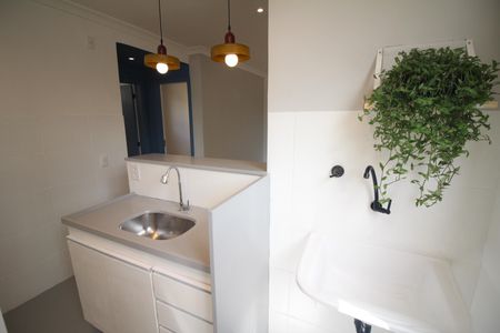 Apartamento à venda com 53m², 2 quartos e 1 vagaCozinha e Área de Serviço