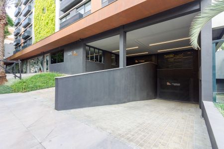 Studio para alugar com 27m², 1 quarto e 1 vaga Studio para alugar com 27m², 1 quarto e 1 vagaFachada