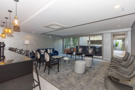 Studio para alugar com 27m², 1 quarto e 1 vaga Studio para alugar com 27m², 1 quarto e 1 vagaÁrea comum - Salão de festas