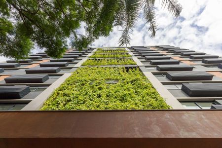 Studio para alugar com 27m², 1 quarto e 1 vaga Studio para alugar com 27m², 1 quarto e 1 vagaFachada