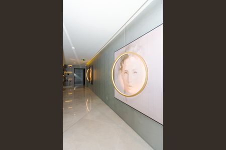 Studio para alugar com 27m², 1 quarto e 1 vaga Studio para alugar com 27m², 1 quarto e 1 vagaHall de entrada