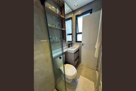 Apartamento para alugar com 56m², 1 quarto e 2 vagas Apartamento para alugar com 56m², 1 quarto e 2 vagasBanheiro