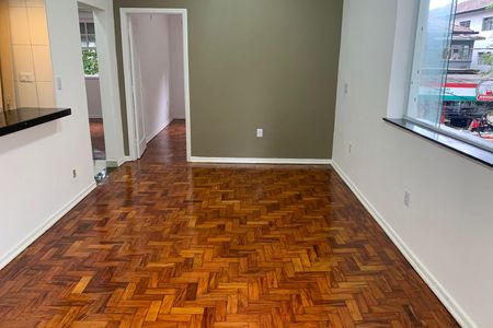 Sala de apartamento para alugar com 2 quartos, 75m² em Embaré, Santos