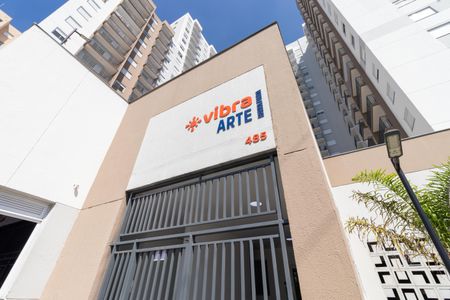 Apartamento para alugar com 37m², 2 quartos e sem vagaFachada e portaria