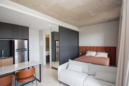 Studio para alugar com 35m², 1 quarto e 1 vaga Studio para alugar com 35m², 1 quarto e 1 vagaSala