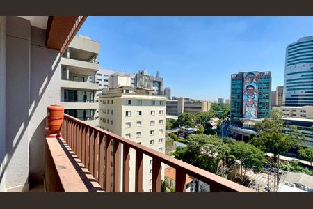 Sacada de kitnet/studio para alugar com 1 quarto, 30m² em Jardins, São Paulo