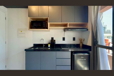 Studio para alugar com 30m², 1 quarto e sem vagaCozinha