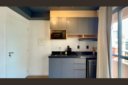 Studio para alugar com 30m², 1 quarto e sem vagaCozinha
