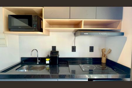 Studio para alugar com 30m², 1 quarto e sem vagaCozinha