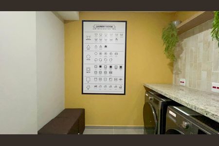 Studio para alugar com 30m², 1 quarto e sem vagaLavanderia
