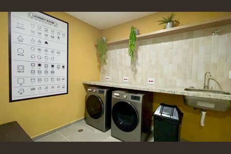 Studio para alugar com 30m², 1 quarto e sem vagaLavanderia