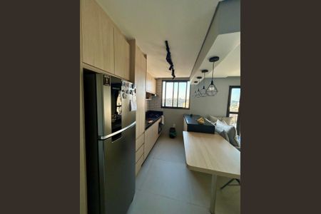 Cozinha de apartamento para alugar com 1 quarto, 43m² em Vila Santa Luzia, São Bernardo do Campo