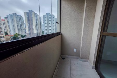 Varanda  de apartamento à venda com 2 quartos, 56m² em Parque das Nações, Santo André