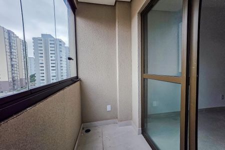 Varanda  de apartamento à venda com 2 quartos, 56m² em Parque das Nações, Santo André