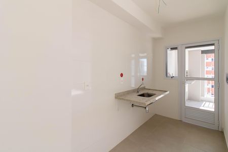 Cozinha de apartamento à venda com 1 quarto, 47m² em Picanço, Guarulhos