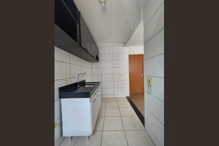 Cozinha de apartamento para alugar com 2 quartos, 48m² em Operário, Novo Hamburgo