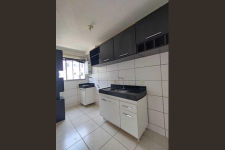 Cozinha de apartamento para alugar com 2 quartos, 48m² em Operário, Novo Hamburgo