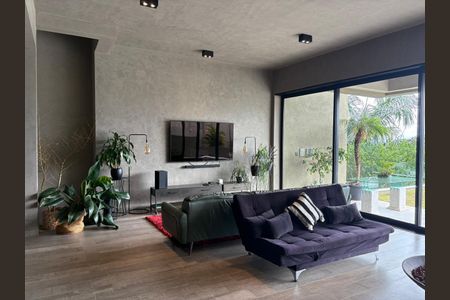 Sala de casa de condomínio à venda com 5 quartos, 615m² em Alphaville, Santana de Parnaíba