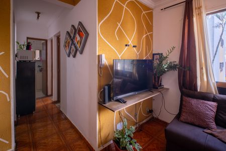 Apartamento à venda com 47m², 2 quartos e 1 vagaDetalhe Sala
