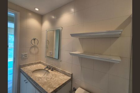 Apartamento para alugar com 120m², 3 quartos e 2 vagas Apartamento para alugar com 120m², 3 quartos e 2 vagasBanheiro