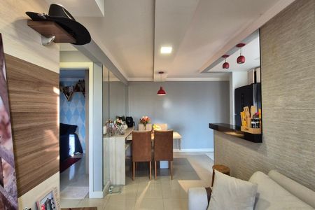 Sala  de apartamento à venda com 2 quartos, 58m² em Cidade Satélite Íris, Campinas