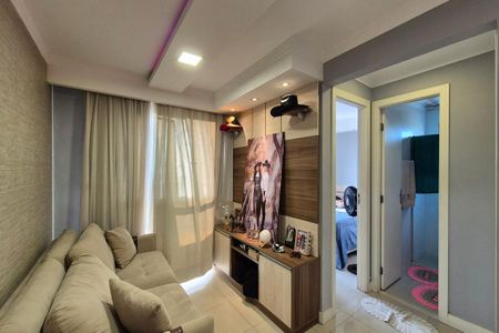 Sala de apartamento à venda com 2 quartos, 58m² em Cidade Satélite Íris, Campinas