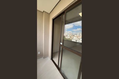 Varanda da Sala de apartamento à venda com 2 quartos, 56m² em Parque das Nações, Santo André