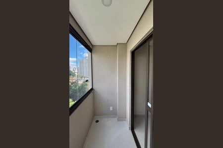 Varanda da Sala de apartamento à venda com 2 quartos, 56m² em Parque das Nações, Santo André