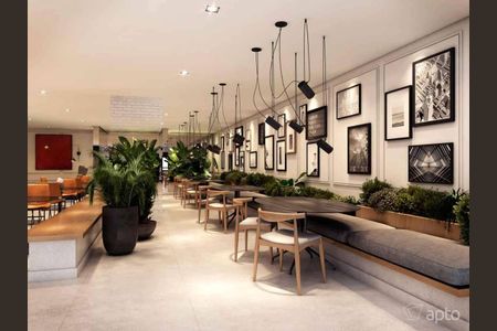Studio para alugar com 27m², 1 quarto e sem vagaSalão de festas