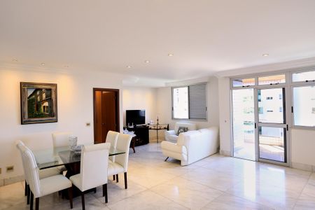 Sala de apartamento para alugar com 4 quartos, 138m² em Anchieta, Belo Horizonte