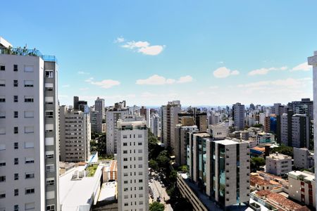 Vista da Sala de apartamento à venda com 4 quartos, 138m² em Anchieta, Belo Horizonte