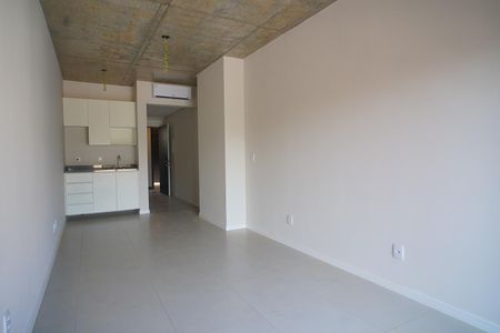 Studio para alugar com 30m², 1 quarto e sem vaga Studio para alugar com 30m², 1 quarto e sem vagaSala _Quarto